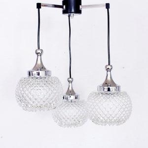 70s Wila waterfall pendant lamp