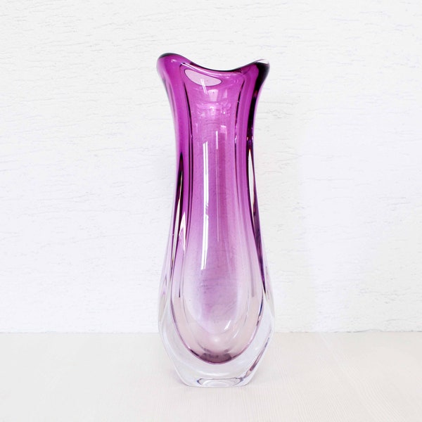 Grand vase en verre de Murano 42cm