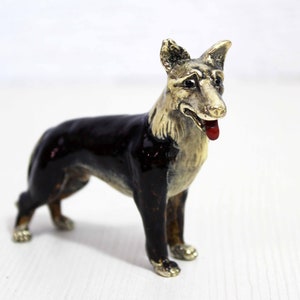 Collie in solid pewter 1970/80