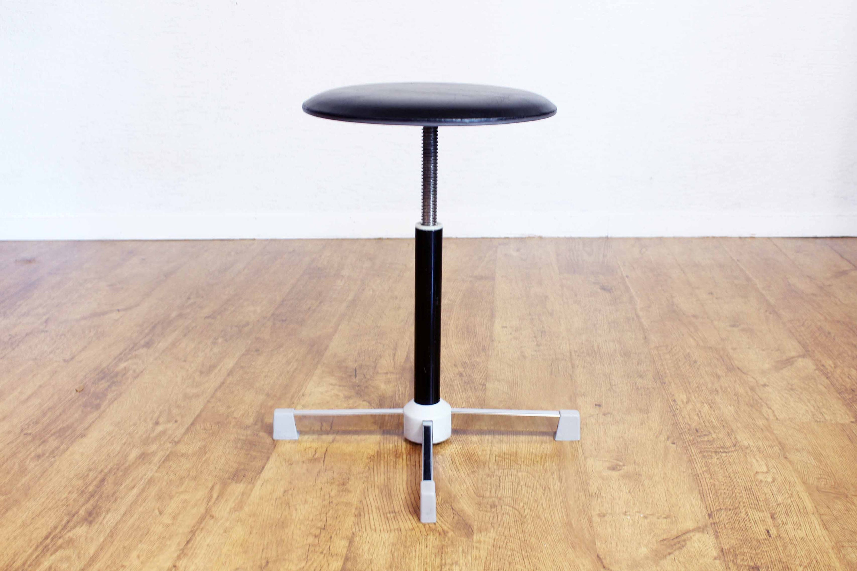 tabouret d'atelier années 70