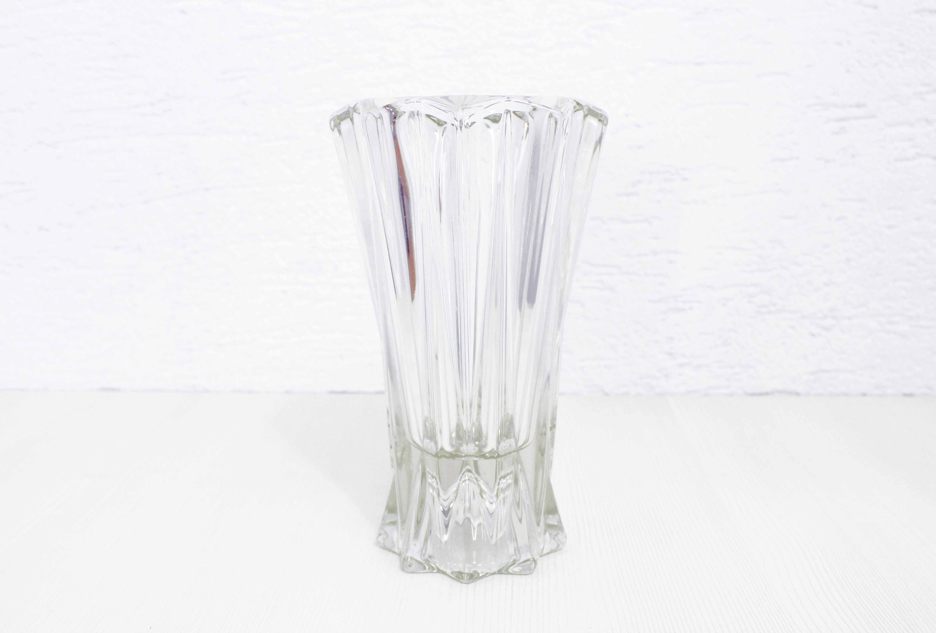 Vase en Verre Style d'avesn Années 60
