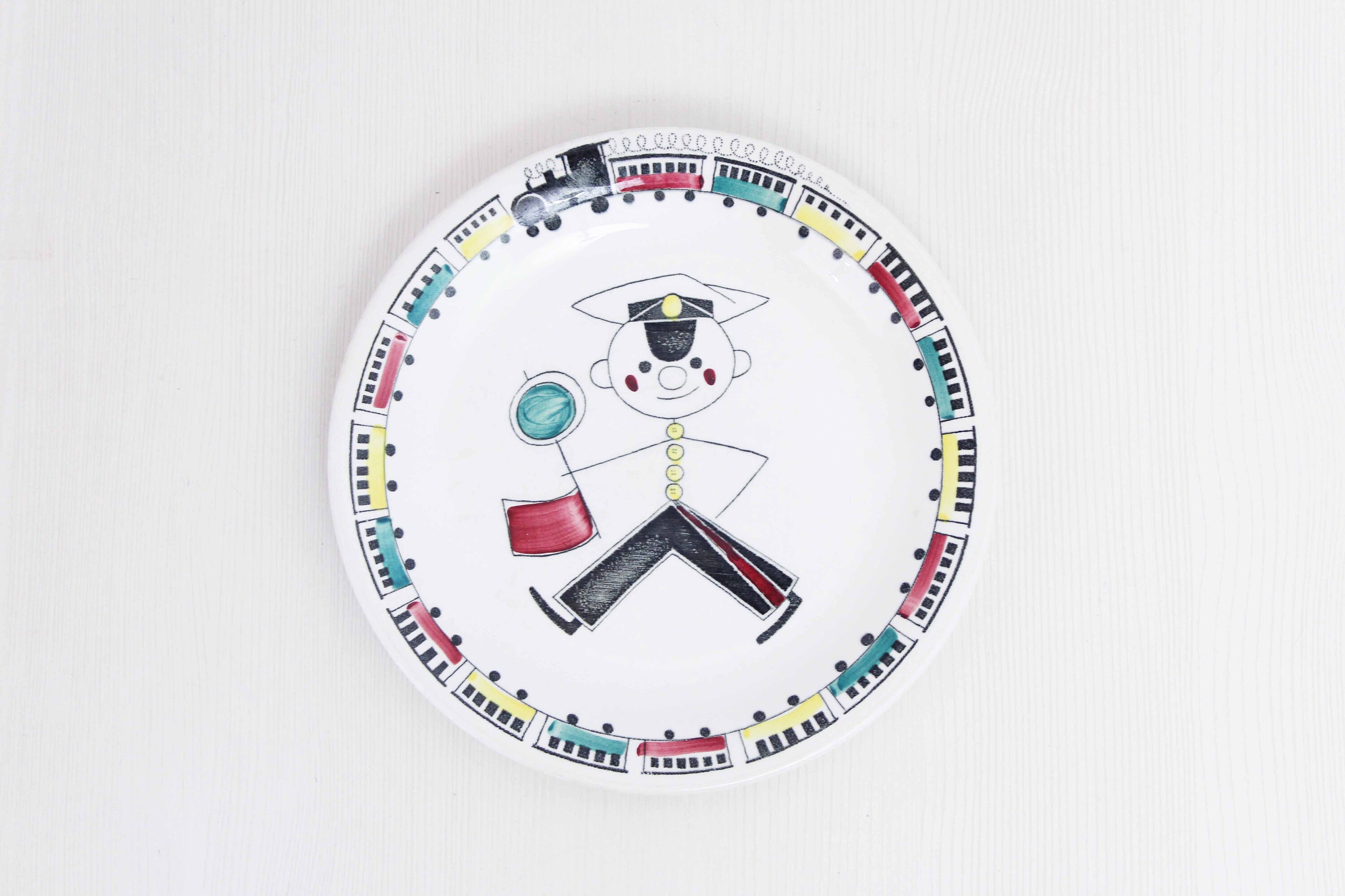 Assiette Rorstrand Tuff Pour Enfant de Marianne Westman
