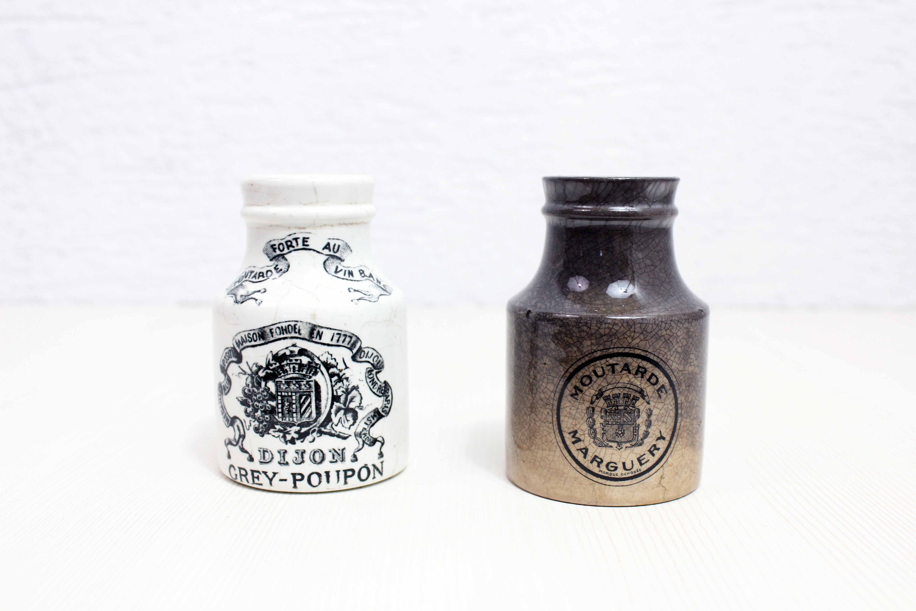 duo De Pots À Moutarde