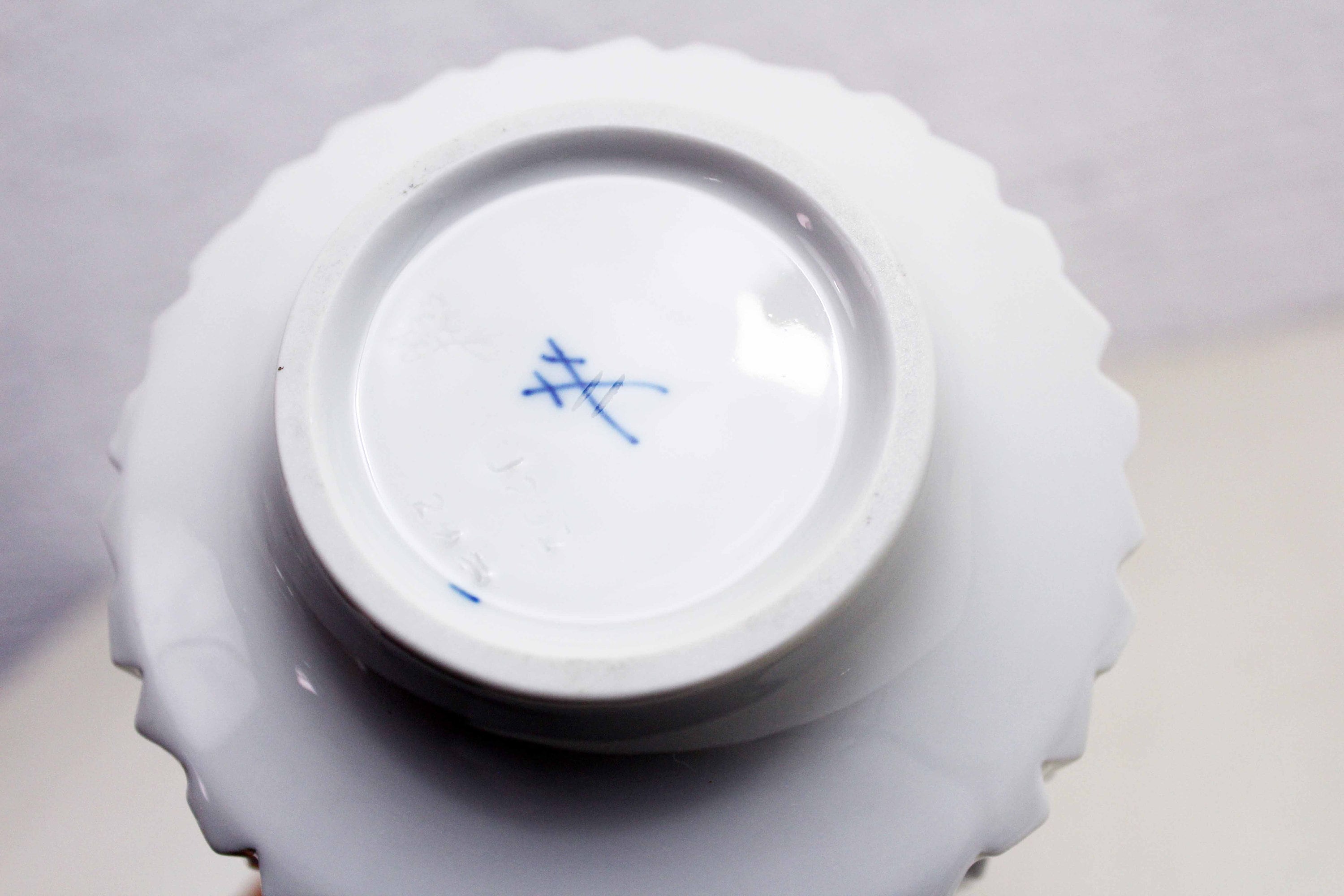 マイセン磁器花瓶、ルートヴィッヒ・ツェプナー作、1970年