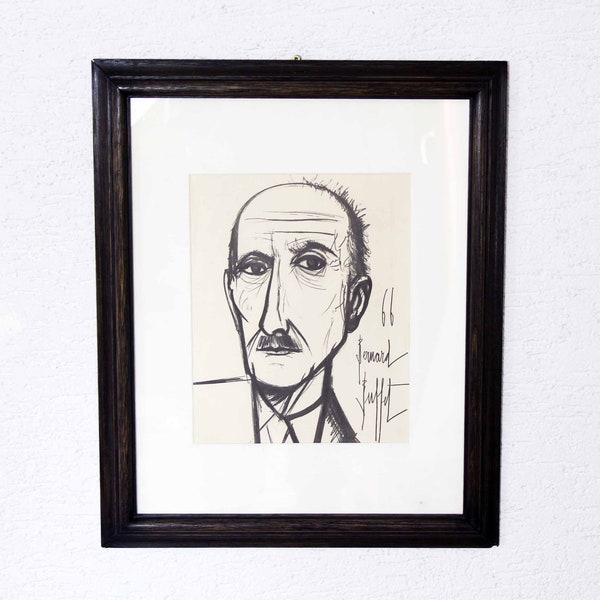 Lithographie de Bernard Buffet