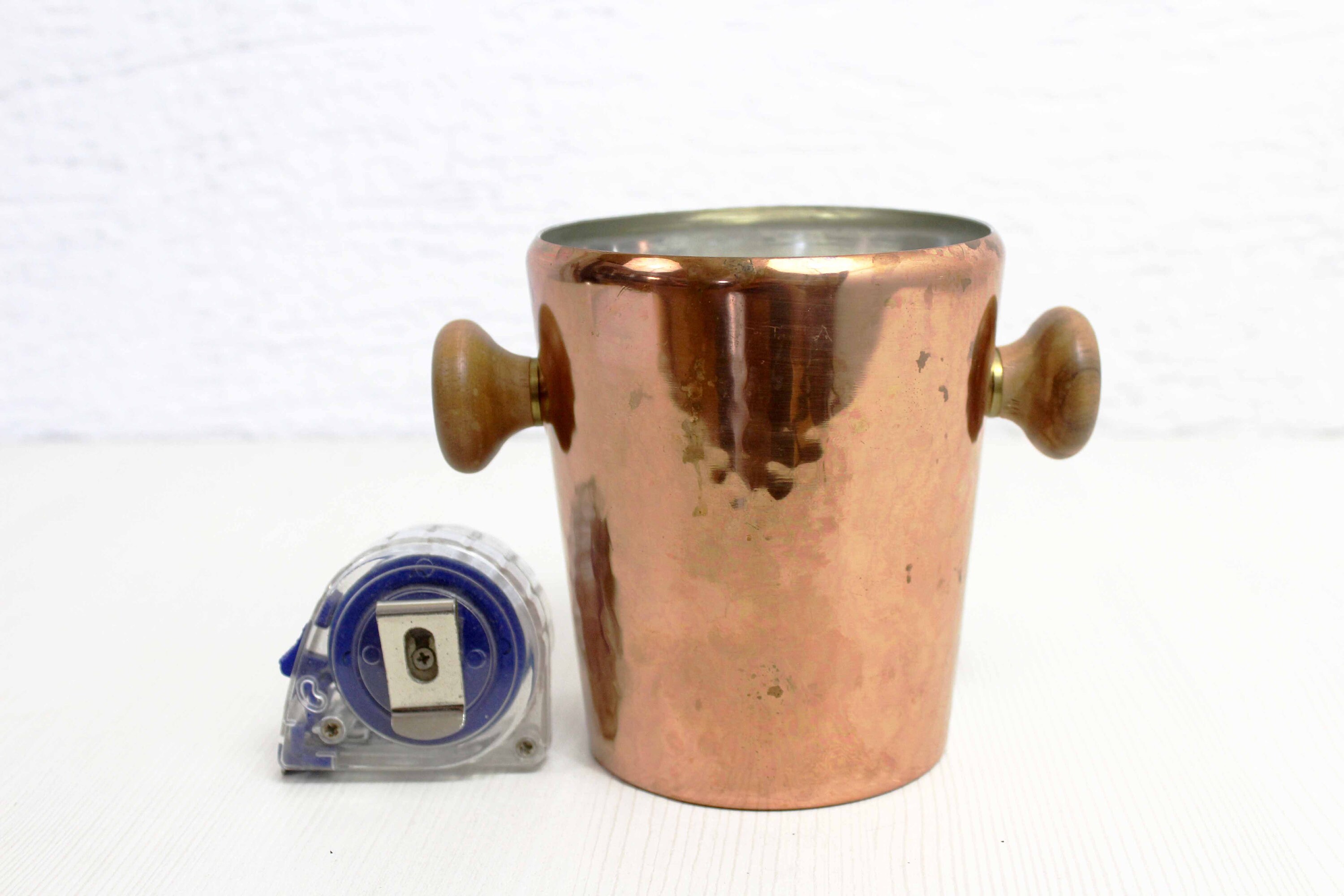 スイス製 STOCKLI NETSTAL 銅 ボトルクーラー ワインクーラー