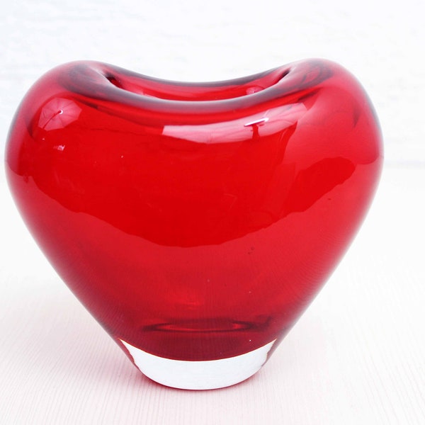 Vase Coeur en verre Deru Design International