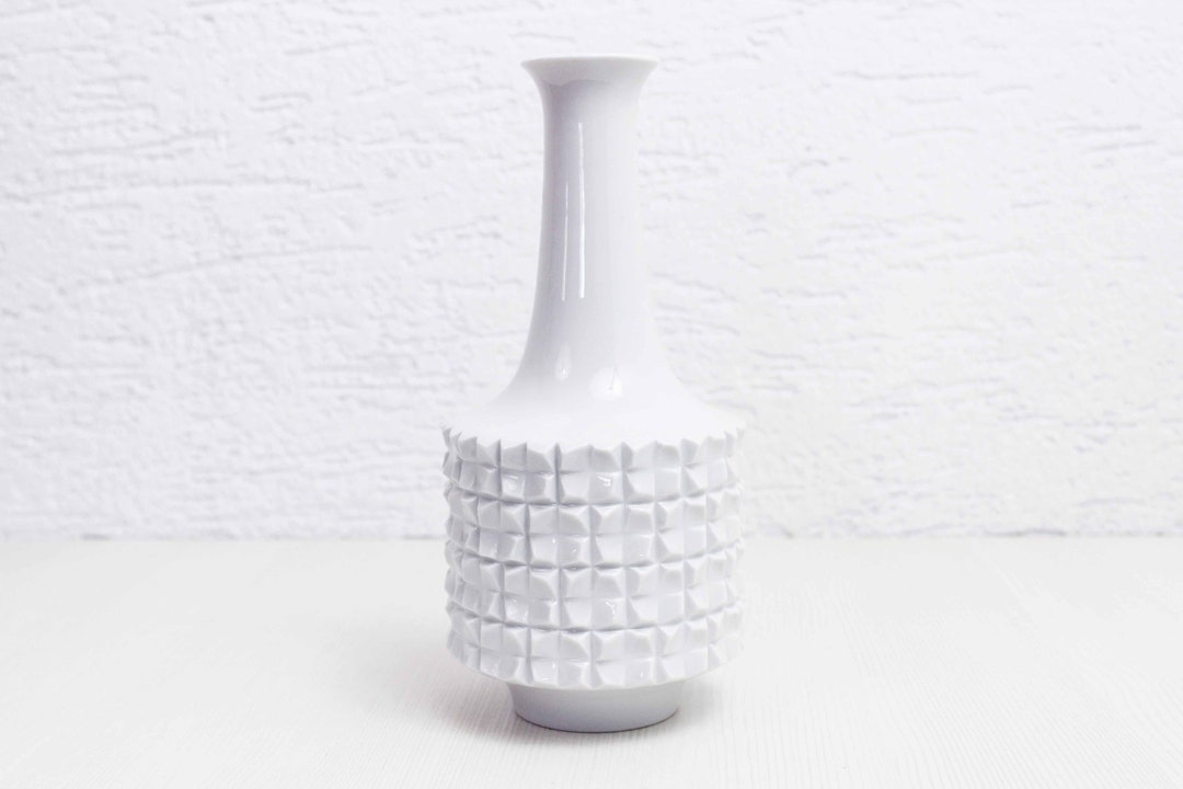 MEISSENマイセン　ルートヴィヒ・ゼプナー　フラワーベース　白磁　花瓶 MEISSENマイセン ルートヴィヒ・ゼプナー フラワーベース 白磁