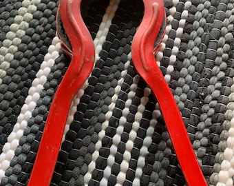 Vintage Red Fruit Jar Cap Wrench and Rethreader, Old Can Opener,  Thomas Products Co., Metal Adjustable Lid Jar Opener, Made In The USA