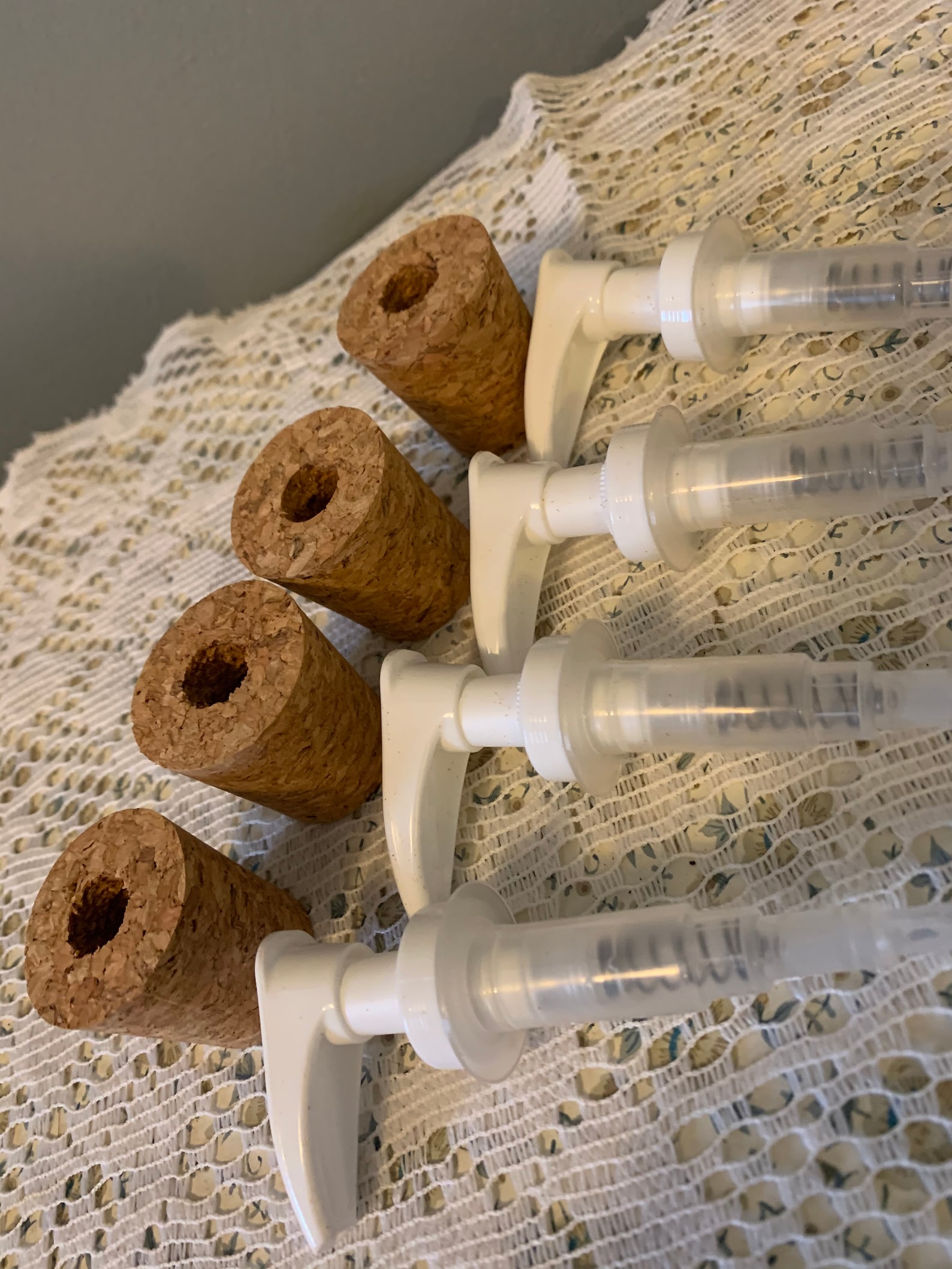 Soap Pump Dispenser With Cork Stopper, Soap, Lotion Dispenser Replacement Pump, Pottery Soap