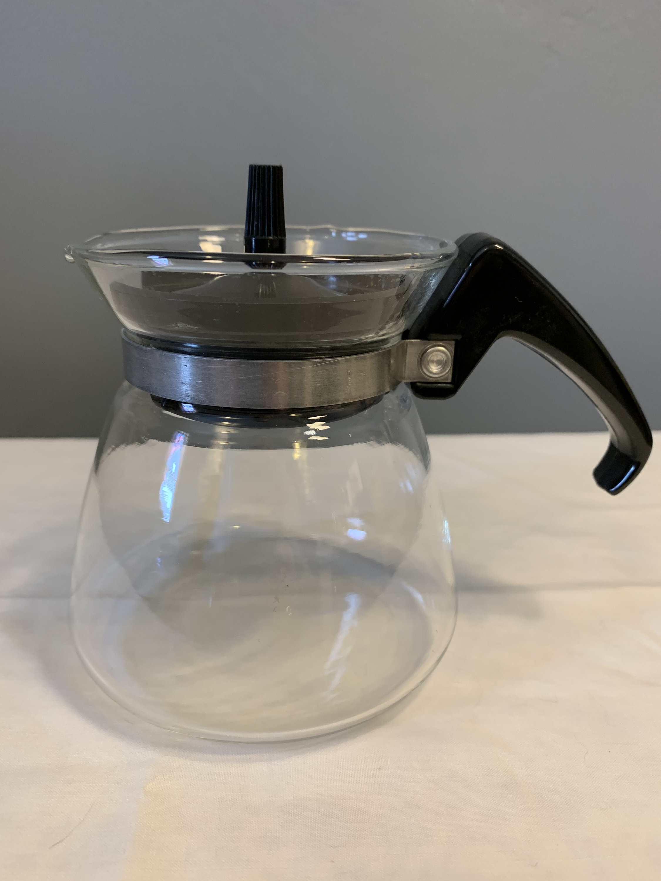 Vintage Pyrex Coffee Pot Single Serve Carafe Little Glass Etsy