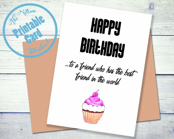Funny Birthday Card // Instant Download // Printable Birthday - Etsy