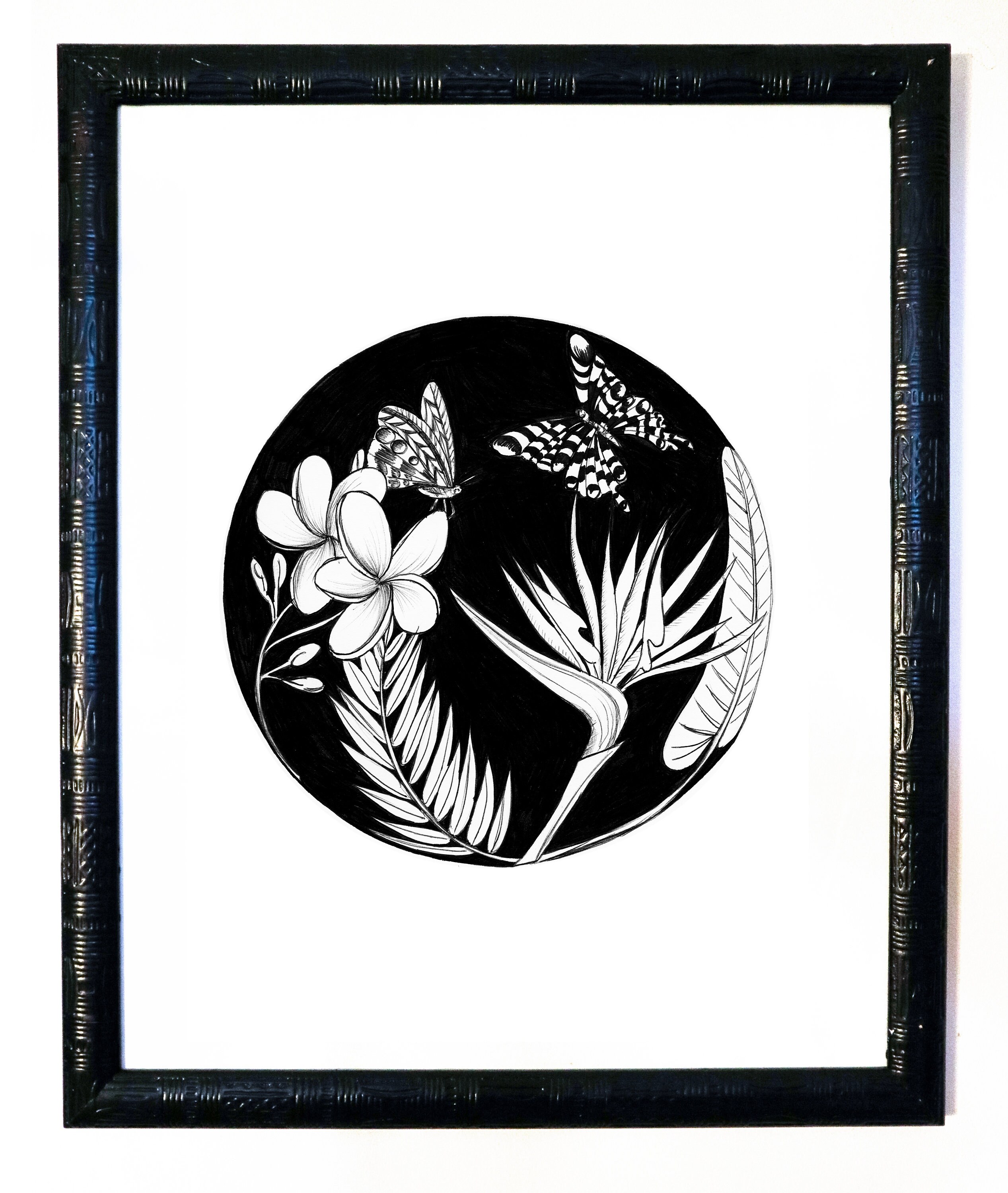 Illustration Tropical Circle I