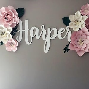 Room Decor for Teen Girls, Preppy Room Decor, Custom Name Sign, Gift for Daughter