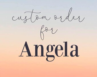 Custom Order for Angela - Abigail Elise in Pearl Glitter