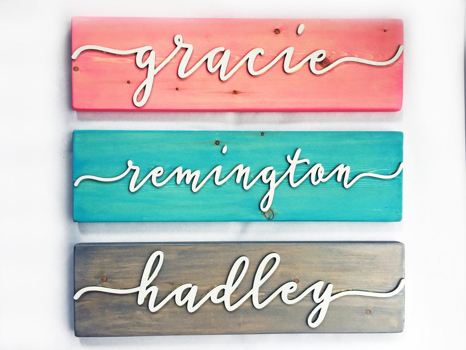 Personalized Nursery Decor Wooden Name Sign Baby Room Etsy