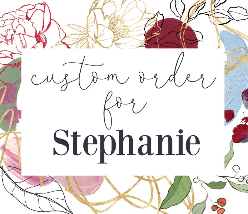 Custom Order for Stephanie Adrianna remake image 1