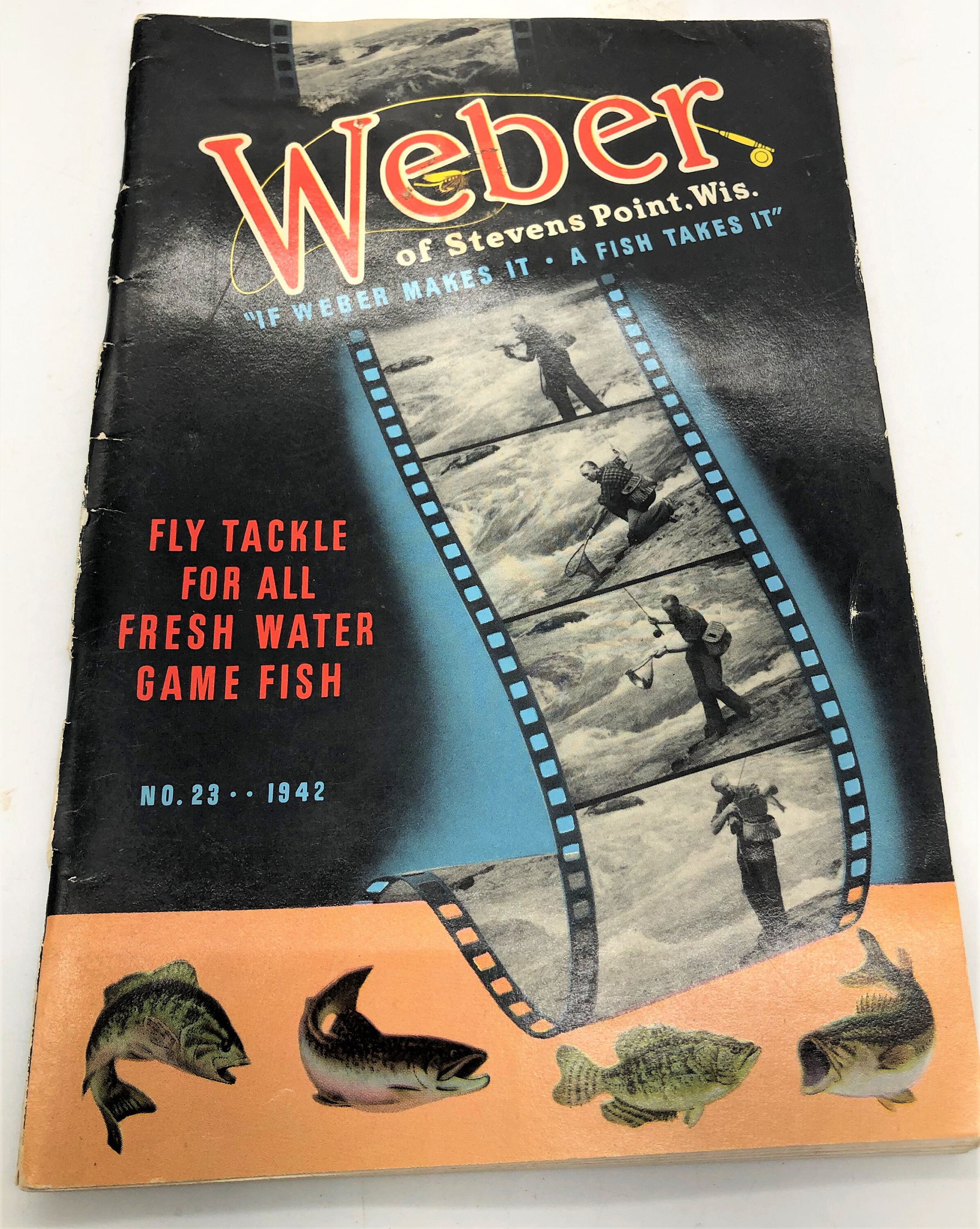 1942 Weber Illustrated Fishing Catalog 