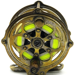abel super 11 fly reel MADE IN THE USA  BOXED ABEL SUPER 11 SALMON / SALTWATER FLY REEL + SPARE  SPOOL  Vintage Fishing Tackle