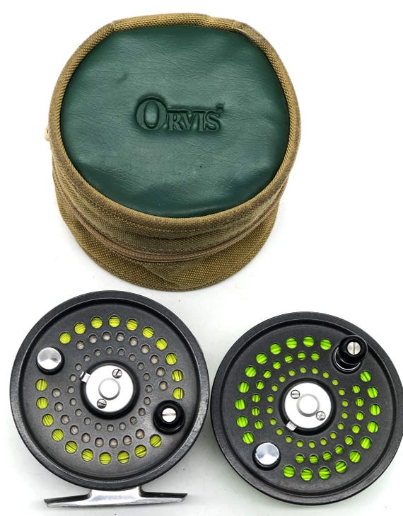 battenkill fly reel for 7 8 ORVIS DIRC 7/8 which incorporates six interacting carbon and stainless drag surfaces Orvis Battenkill Click Fly Reel