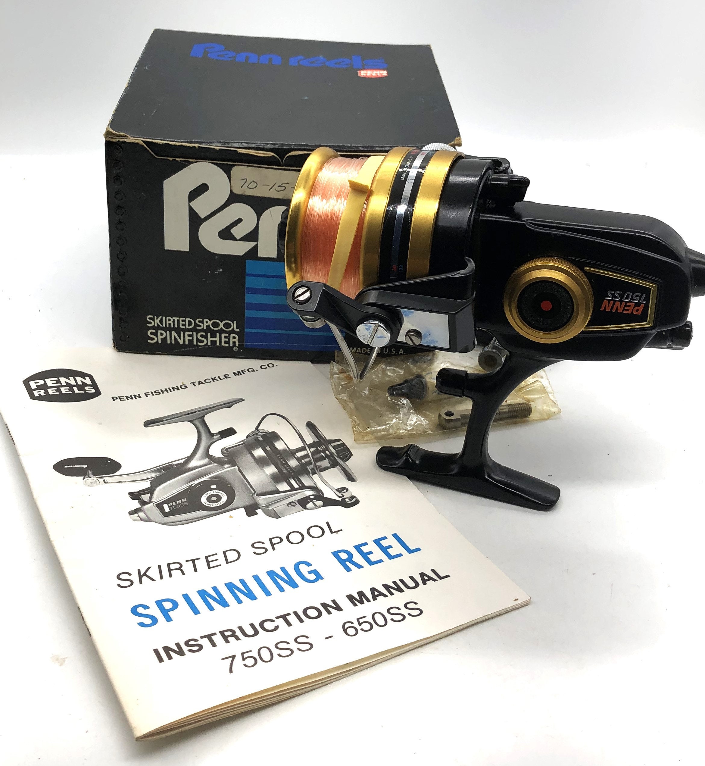 Penn 8500SS Spinning Reel Made In USA. Super Condition!