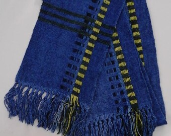 Handwoven Chenille Scarf