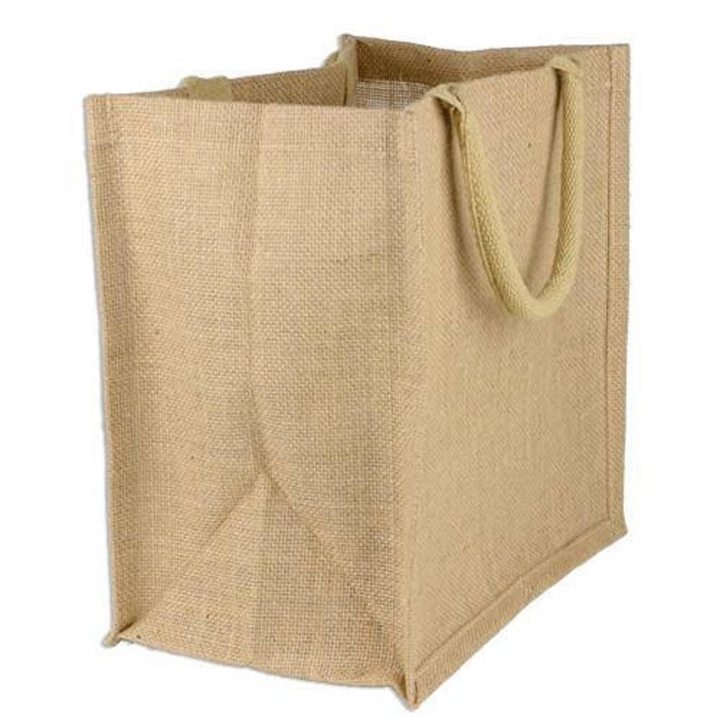 Personalized Burlap Bag Medium Size 12x12 Jute Tote Bags Etsy