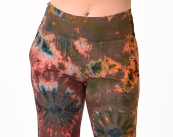 Tie Dye Harem Pants: Bohemian Hippie Festival Yoga Pants