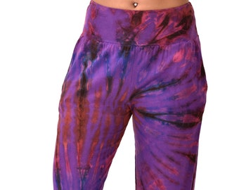 Tie Dye Harem Pants: Bohemian Hippie Festival Yoga Pants