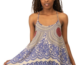 Peacock Print Cami Top Hippie Top Boho Cami Top Bohemian Clothing Women Top