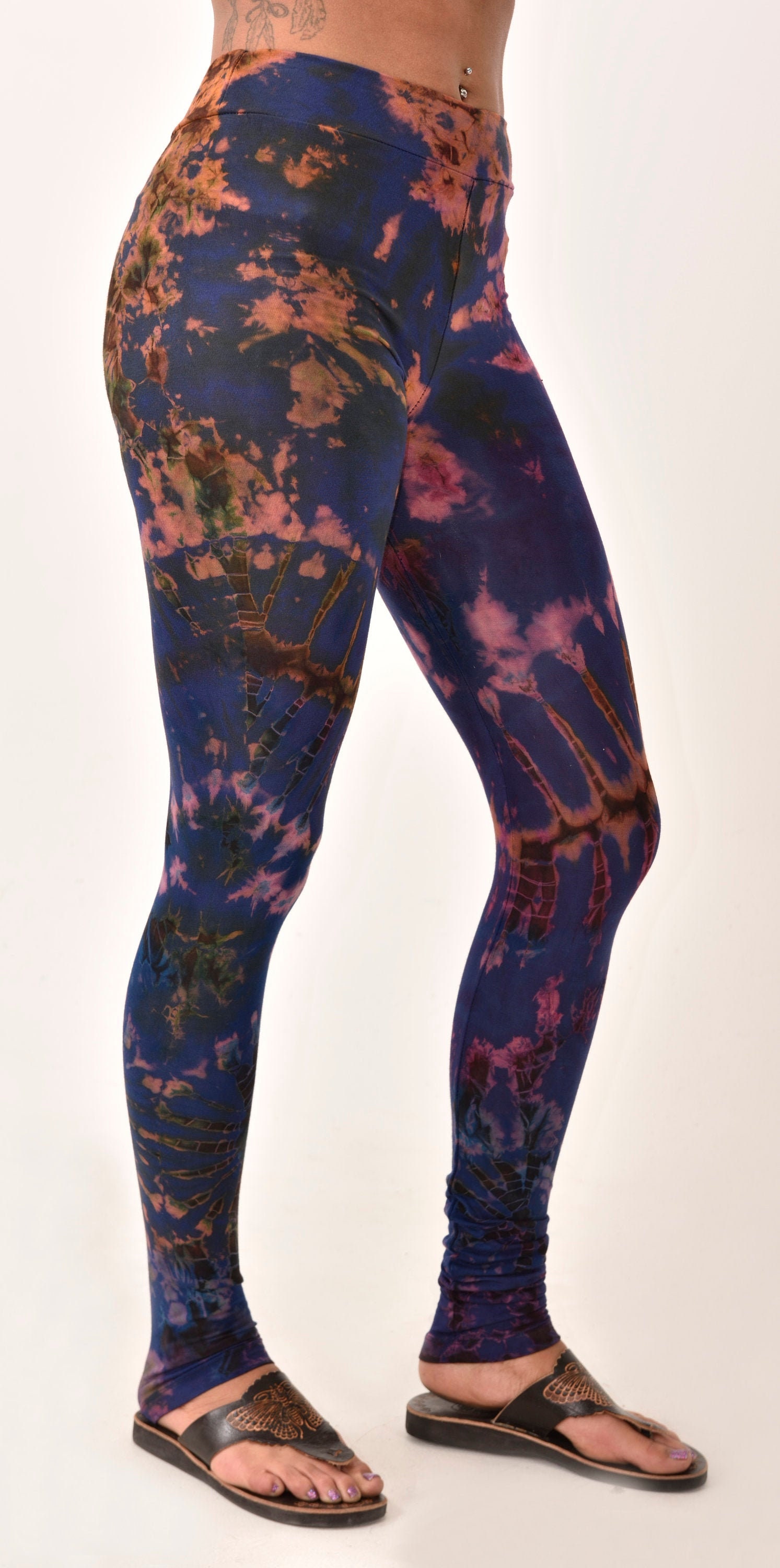 tie dye yoga pants