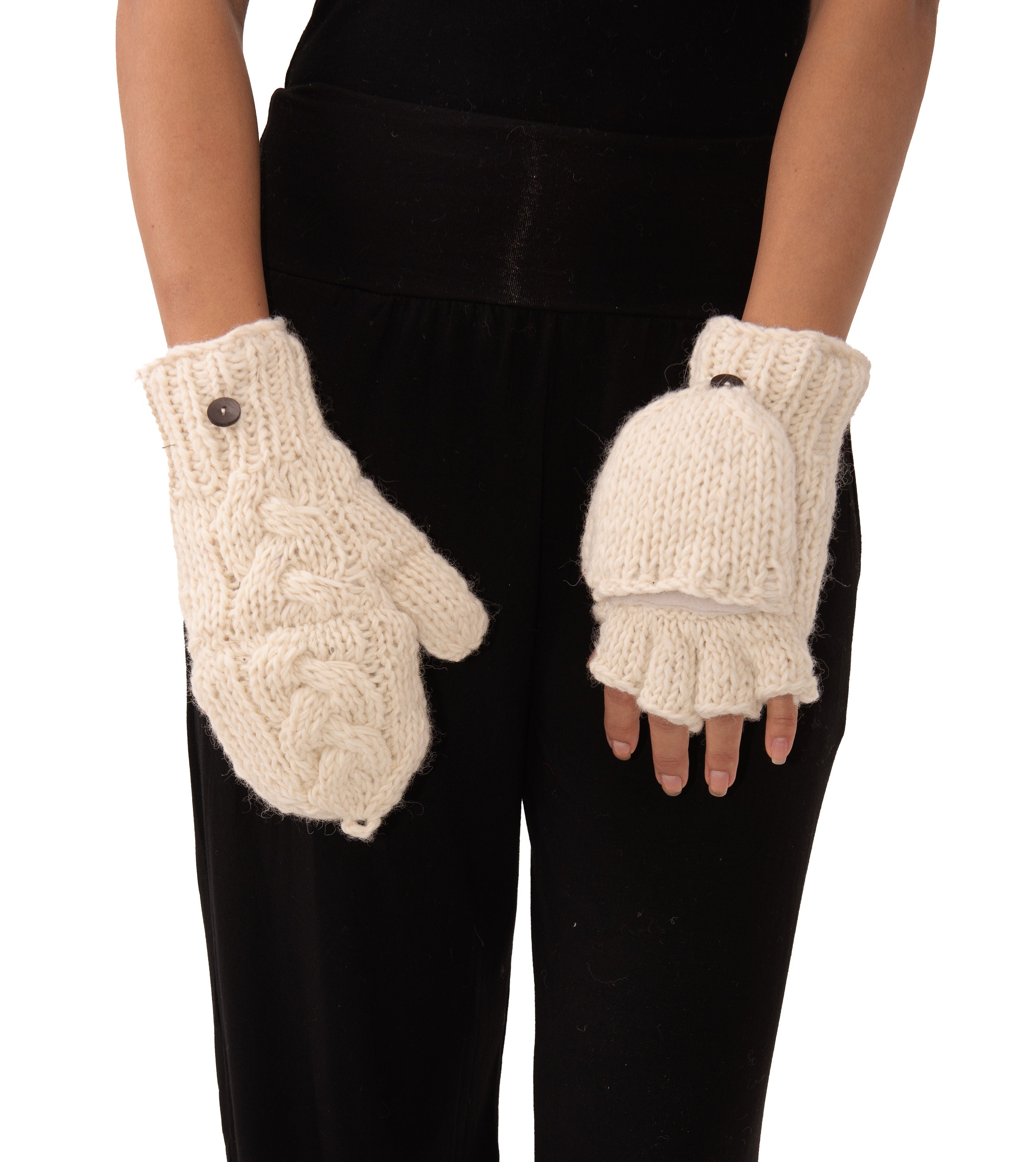 Knit Winter Gloves Assorted Colors Hippie Boho Cottagecore Cozy Unisex