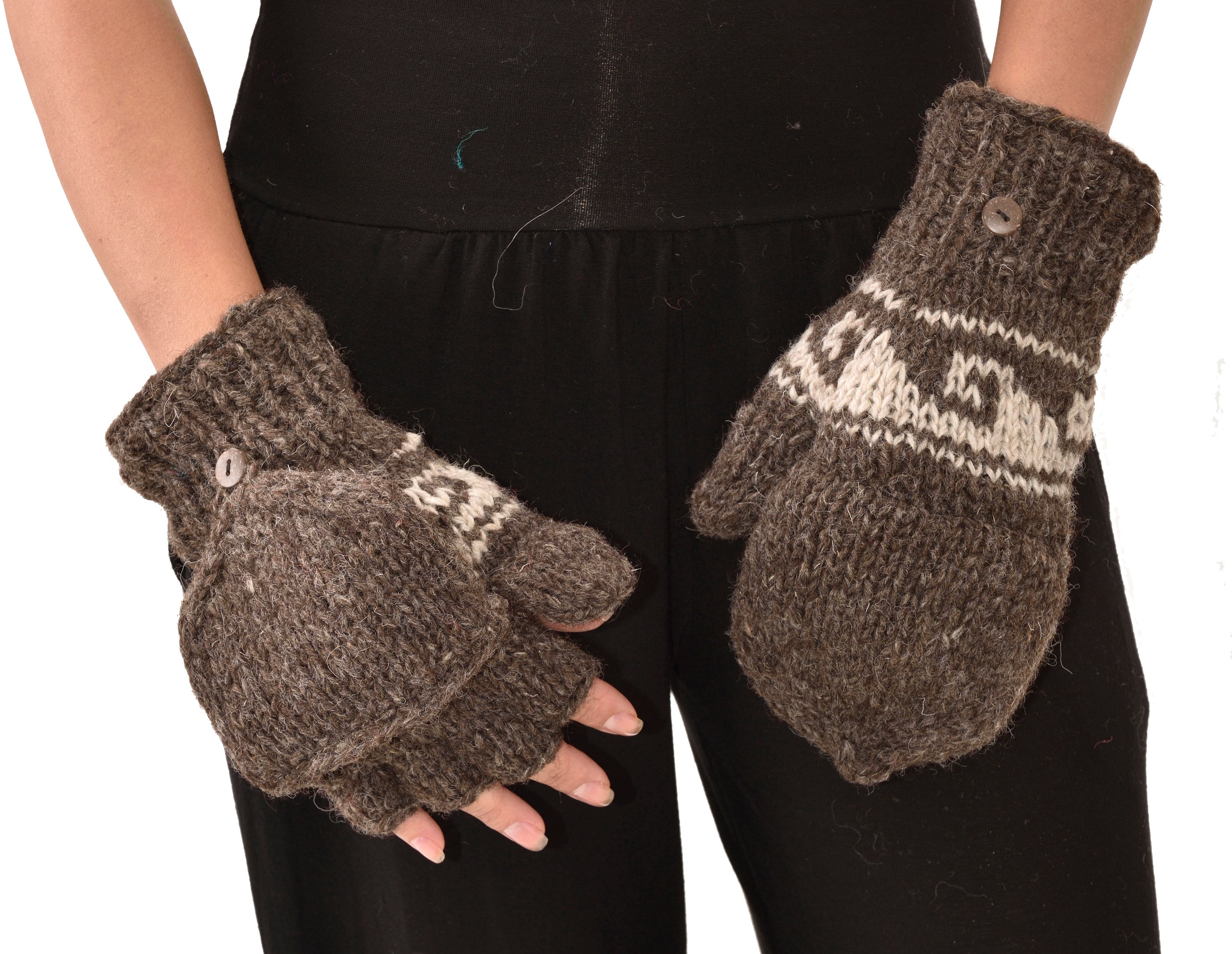 Womens Wool Hat and Mittens - Etsy display picture 1