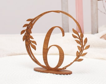 Wedding Table Numbers,Table Numbers,Table Decor,rustic table number,wooden table numbers,free standing table numbers,engraved table numbers