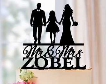 Family Cake Topper