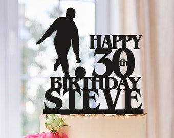 Bowling Cake Topper, Cake Topper for Bowling, Bowling Team Party, Bowling Birthday, Bowling Spare, Bowling League, Any Age Cake Topper 0430