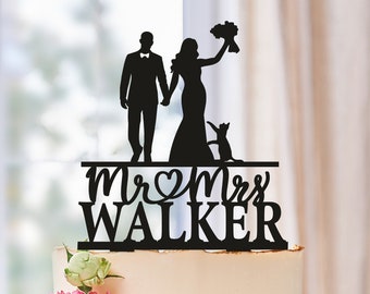 Wedding cake topper with cat, Сake toppers for wedding, Cat cake topper, Mr and Mrs with cats, Cats Couple Cake Topper, Cats wedding topper