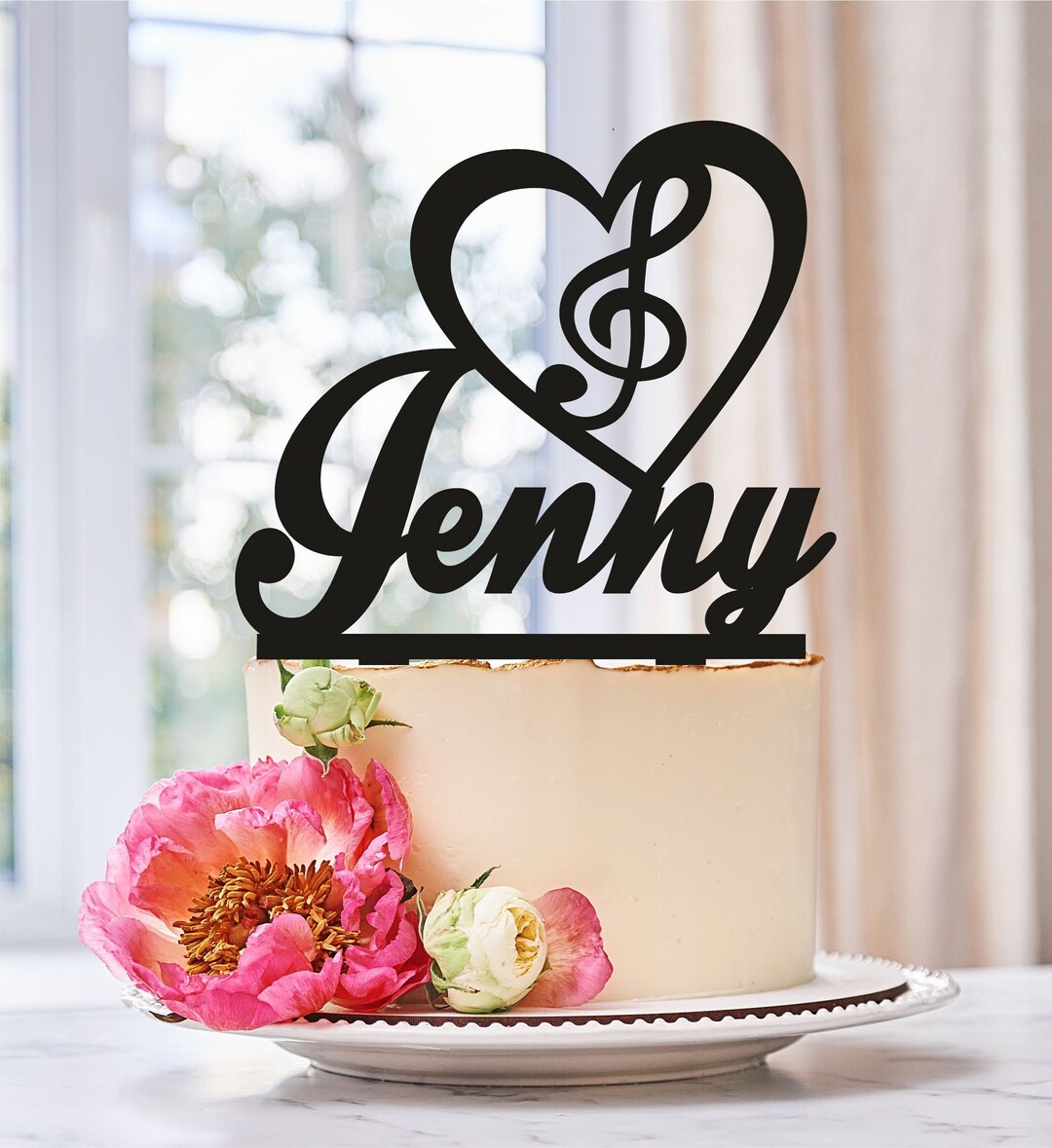 Music Cake Topper, Note Cake Topper, Music Birthday Cake Topper,cake