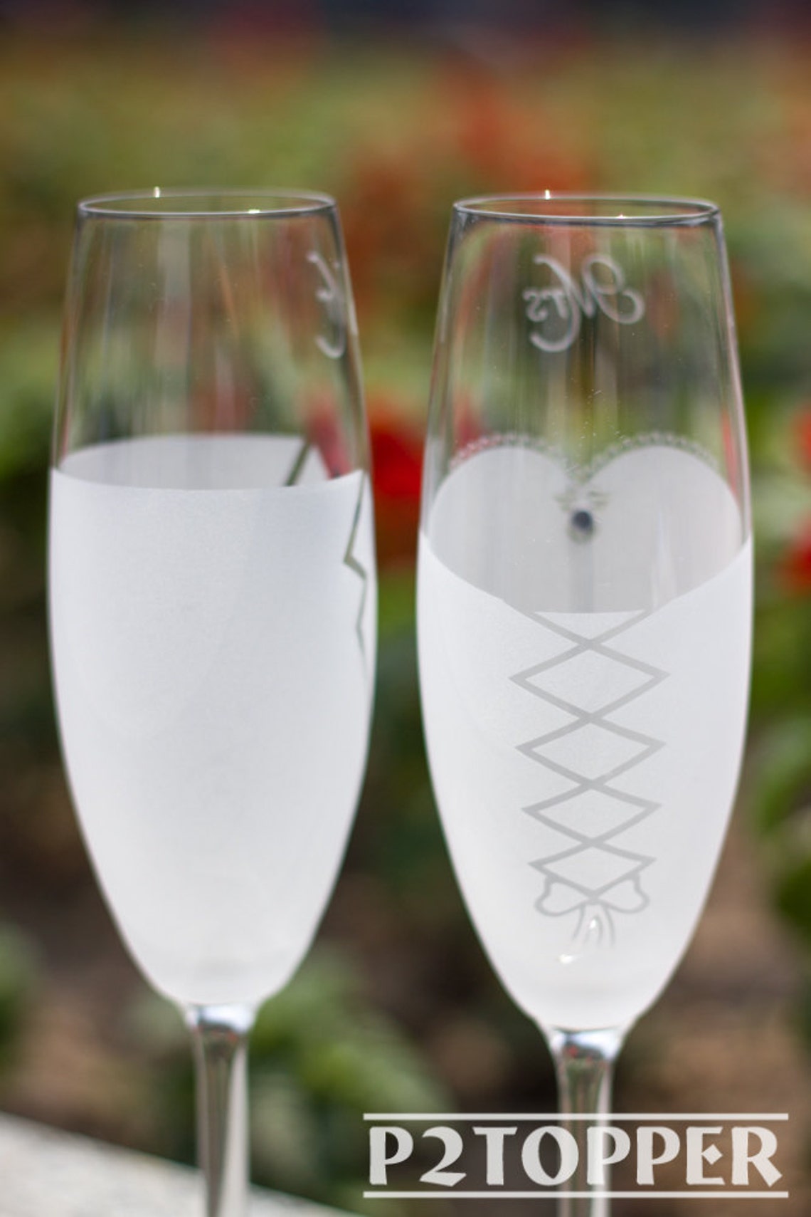 Bride and Groom Champagne Glasses Wedding Glasses Wedding Etsy