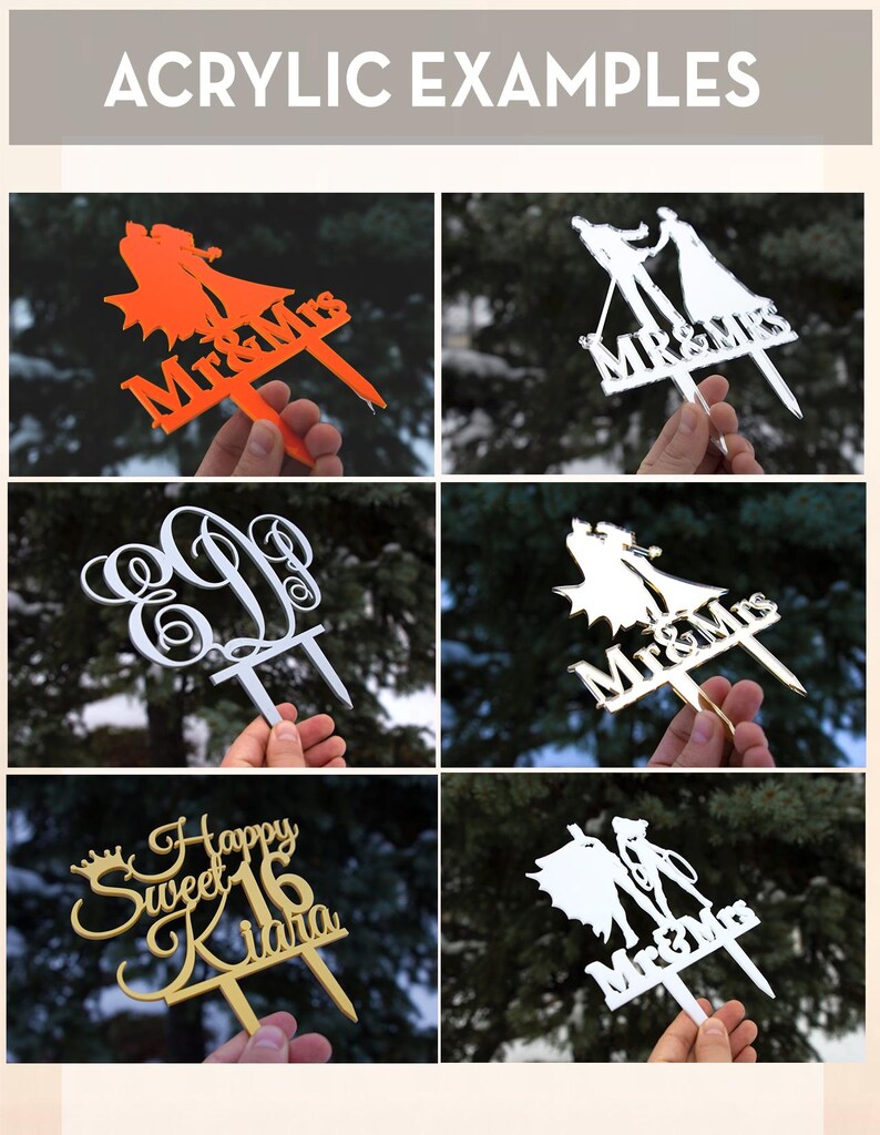 Golfing cake topper,Golfing silhouettes cake topper,80th Happy Birthday Cake Topper,golfer Birthday Cake Topper,golfer party Topper (0103) image 9