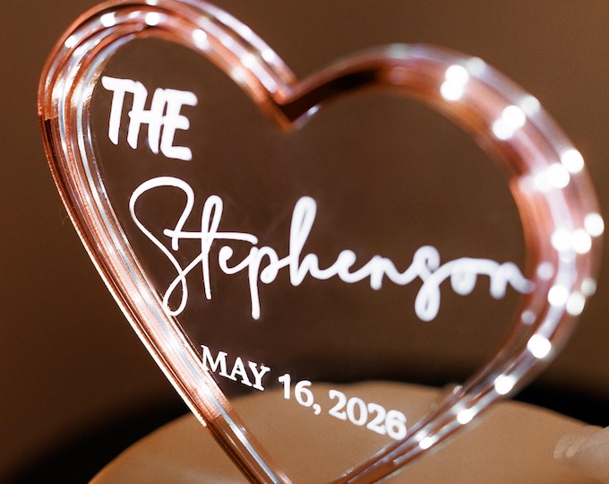 LED Cake Topper