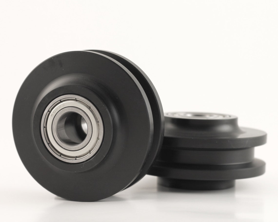 Barn Door Hardware Track Wheel / Roller pair Etsy