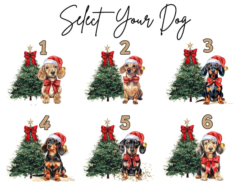 Personalized Dachshund Ornament, Daschund Christmas Ornament, Puppy Dog First Christmas, New Puppy Owner Gift For Doxie Mom Keepsake immagine 3
