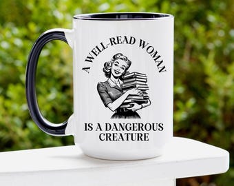 Book Lover Mug, Gift For Teacher Mug, Bookworm Gift, Funny Reading Mug, Bookish Coffee Cup, Librarian Mug,Gift for Readers,Literature Mug B3