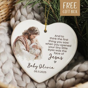 Baby Memorial Ornament Custom Miscarriage Ornament Personalized Miscarriage Keepsake Gift for Baby Loss Ornament, Stillborn Memorial, MC2