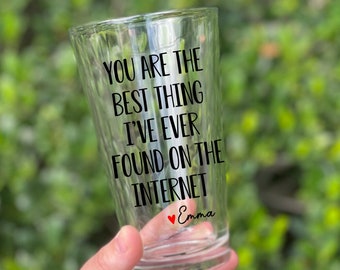 You Are The Best Thing I Ever Found On The Internet Mug, Boyfriend Valentines Day Gift for Him, Funny Gift for Him, Husband Anniversary Gift