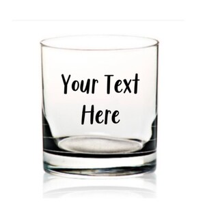 Personalized Whiskey Glasses, Custom Whiskey Glasses, Rocks Glass, Etched Whiskey Glass, Scotch Glasses, Whiskey Gift, Bourbon Glasses