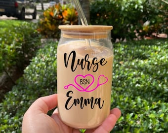 Nurse Tumbler, Gift For Nurse, Personalized Nurse Gift, Nurse Appreciation Gift, Personalized Nurse, RN Gifts, Nurse Graduation Gift
