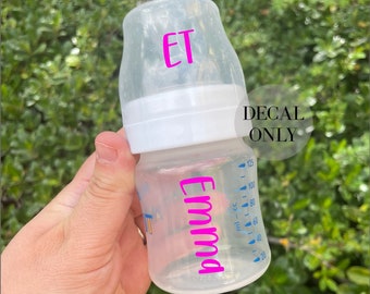 Daycare Name Labels - Personalized Name Labels for Baby Bottles - Any Name Decal - Waterproof Bottle Labels - Vinyl Name Decal Stickers