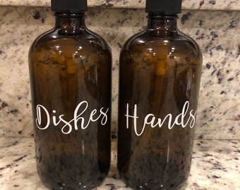 Hand Soap Label, Dish Soap Label, Essential Oil Labels, Body Lotion Decal, Soap Label, Custom Label, Soap dispenser label, Soap Decal